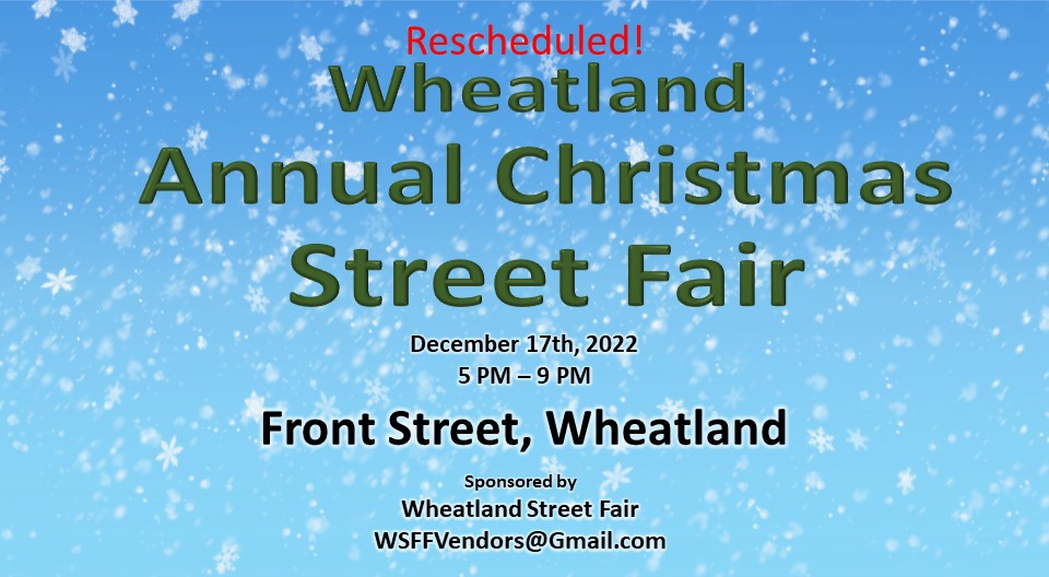 Wheatland Christmas Street Fair